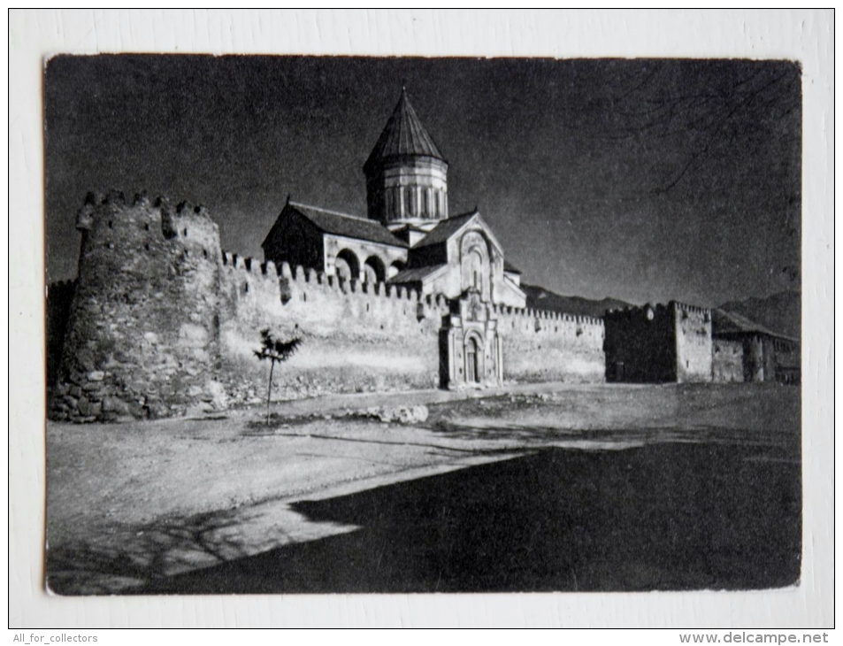 Post Card From Georgia Ussr Church Mtskheta 1966 - Georgia
