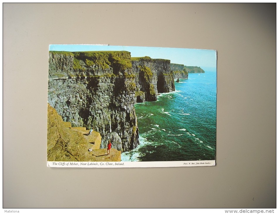 IRLANDE CO CLARE CLIFFS OF MOHER NEAR LAHINCH - Clare