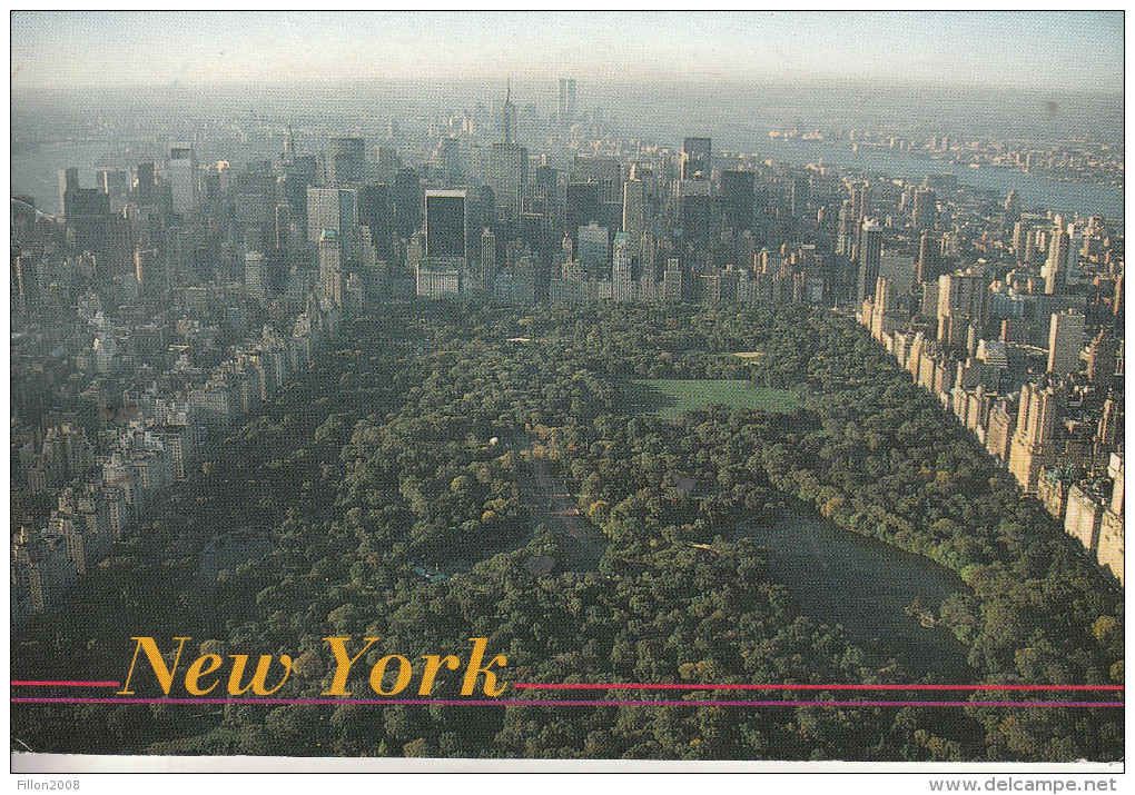 NEW YORK - A Panoramic View Of New City From Central Park - Autres & Non Classés