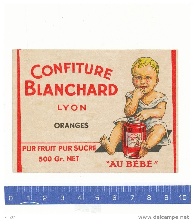 ETIQUETTE  - Confiture Blanchard, Lyon - Fruits & Vegetables