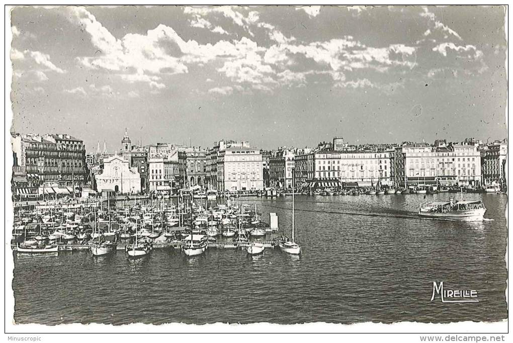 CPSM 13 - Marseille - Le Vieux Port - L'Entrée De La Canebière - Unclassified