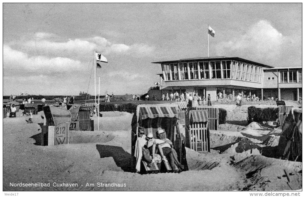 03996 - CUXHAVEN Blick Auf Das Strandhaus In Döse - Cuxhaven