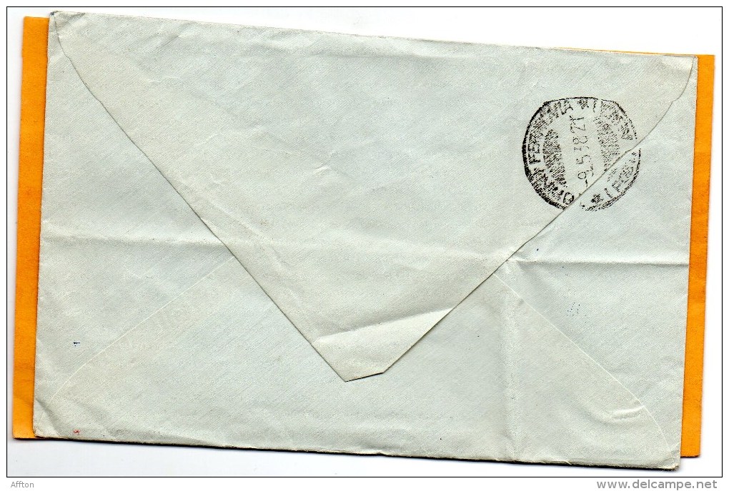 Italy 1938 Air Mail Cover Mailed To USA - Marcophilie (Avions)