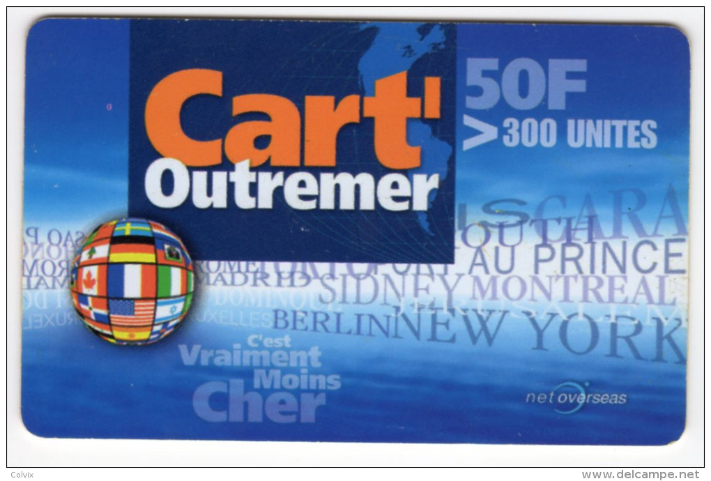 GUADELOUPE CART OUTREMER Ref MV CARD ANTF CO7e - Antilles (Françaises)