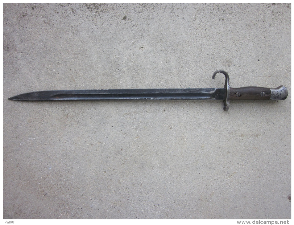 RARE BAIONNETTE ANGLAISE 1907 REGIMENTEE A QUILLON  POUR LEE ENFIELD - Knives/Swords