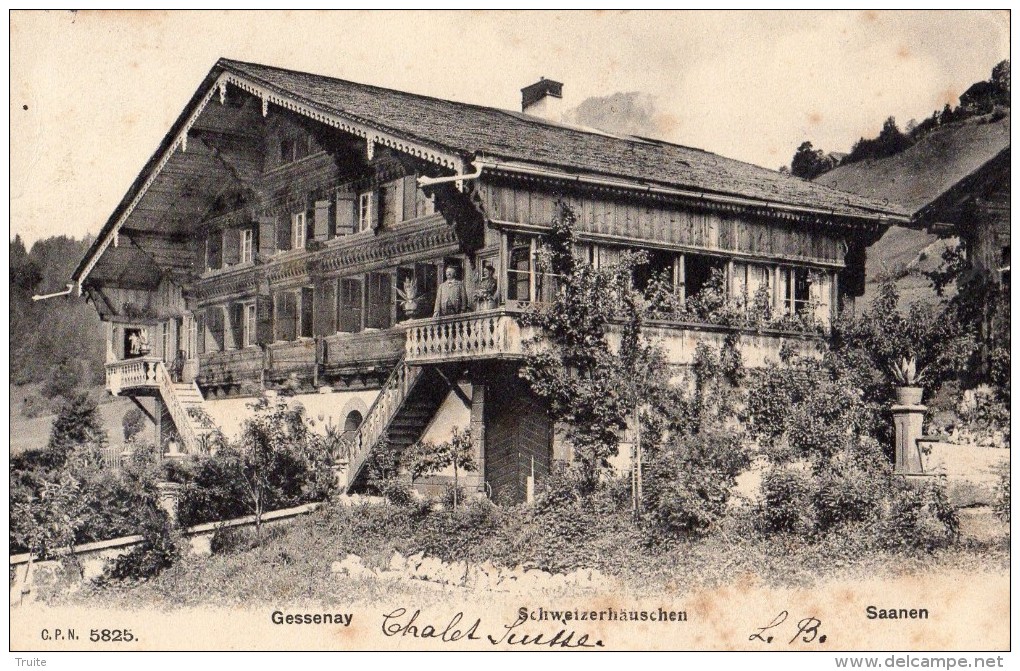 GESSENAY  SCHWEIZERHAUSCHEN SAANEN - Gessenay