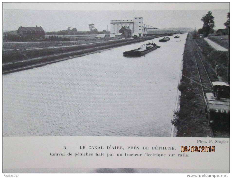 Le Canal Du Loing   A Souppes   Le Canal D Aire à Bethune   Peniche A Arles Batellerie - Non Classés