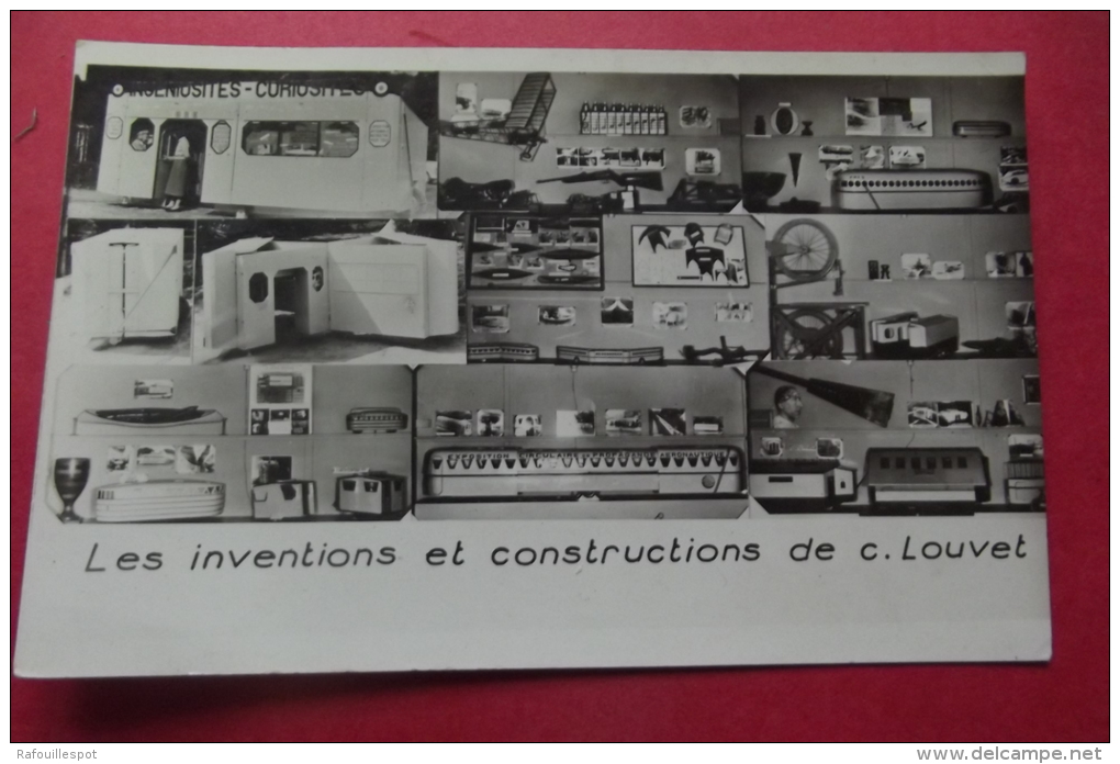 Photo  Les Inventions Et Constructions De C Louvet - Jeux Et Jouets