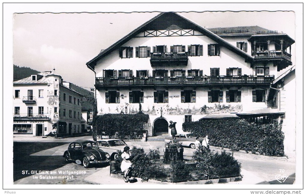 Ö-2549    SANKT GILGEN Am WOLFGANGSEE : Gasthof Zur Post - St. Gilgen