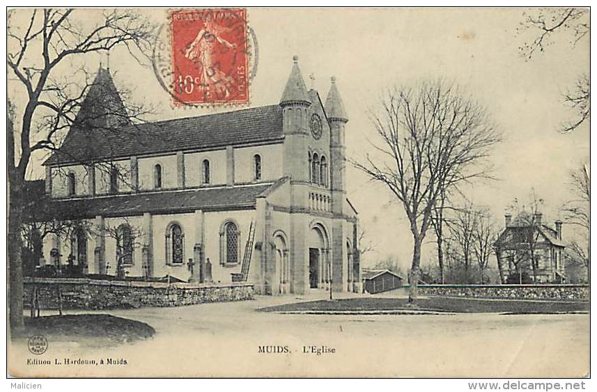 Eure - Ref-  A 913  -  Muids - L Eglise - - Muids