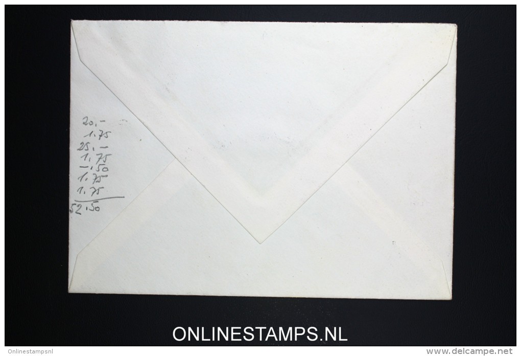 Belgium: Cover 1956 , OBP 998 - 1004  TBC - Storia Postale