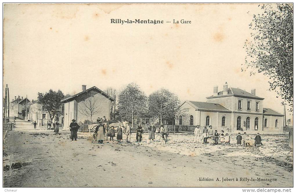 RILLY LA MONTAGNE LA GARE - Rilly-la-Montagne