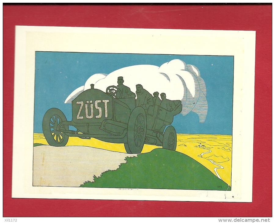 BFO-11  Litho Züst. Collection Affiches Musée Suisse Des Transports. Non Circulé - Passenger Cars