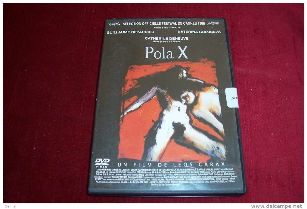 POLA X   °°  FILM DE LEO CARAX   AVEC GUILLAUME DEPARDIEU  +++++ - Drame