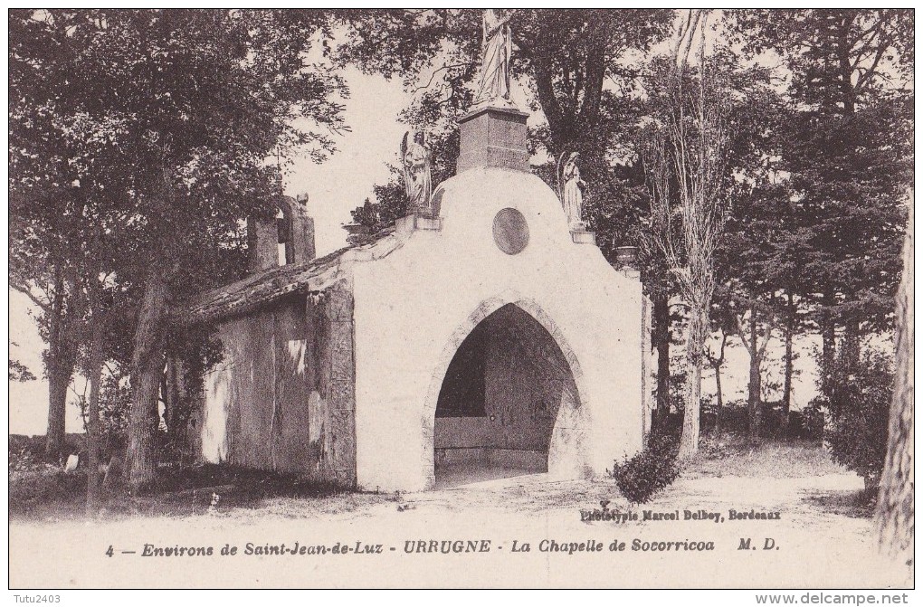 4 URRUGNE                        La Chapelle De Socorricoa - Urrugne