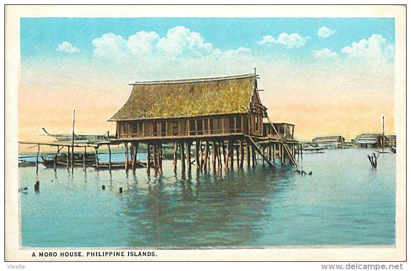 Réf : A-15-2709 : A MORO HOUSE PHILIPPINE ISLANDS - Philippines