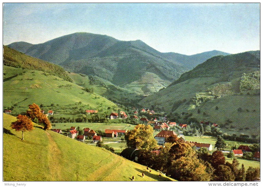 Münstertal - Blick Zum Belchen - Münstertal