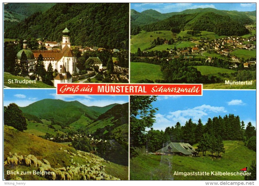 Münstertal - Mehrbildkarte 1 - Münstertal