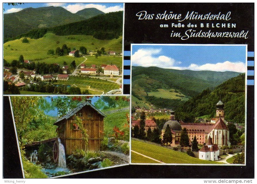 Münstertal - Mehrbildkarte 2 - Muenstertal
