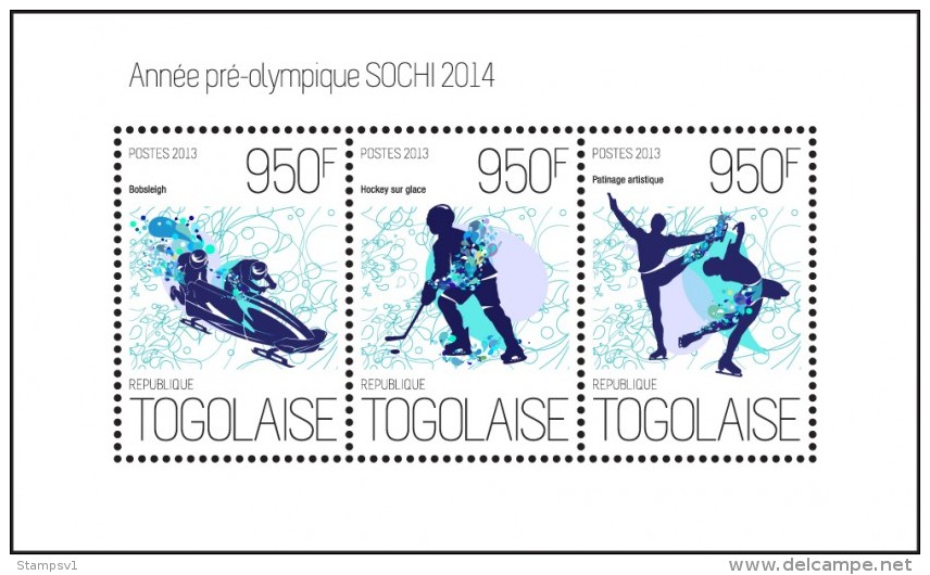 Togo. 2013 Sochi 2014. (612a) - Hiver 2014: Sotchi