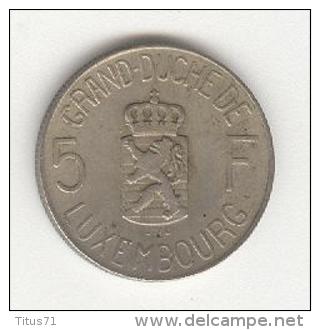 5 Francs Luxembourg 1962 - Luxembourg