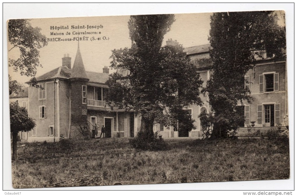 SAINT BRICE SOUS FORET (95) - HOPITAL SAINT JOSEPH - Saint-Brice-sous-Forêt