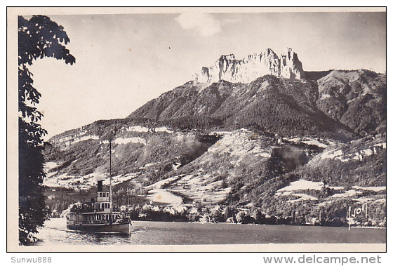 74 - Annecy - Talloires Et Les Dents De Lanfon (bateau, Timbre Nr 790) - Annecy