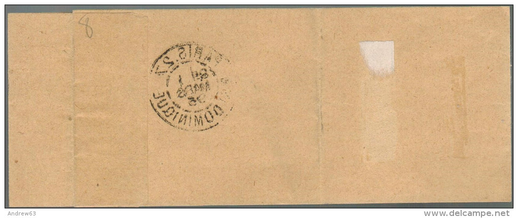 FRANCIA - France - 1895 - 2c - Wrapper - Viaggiata Da Paris Per Paris, France - Bandes Pour Journaux