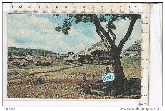 PO0847D# TANZANIA - TANGANICA - TANGANYKA - AFRICAN VILLAGE  VG 1965 - Tansania