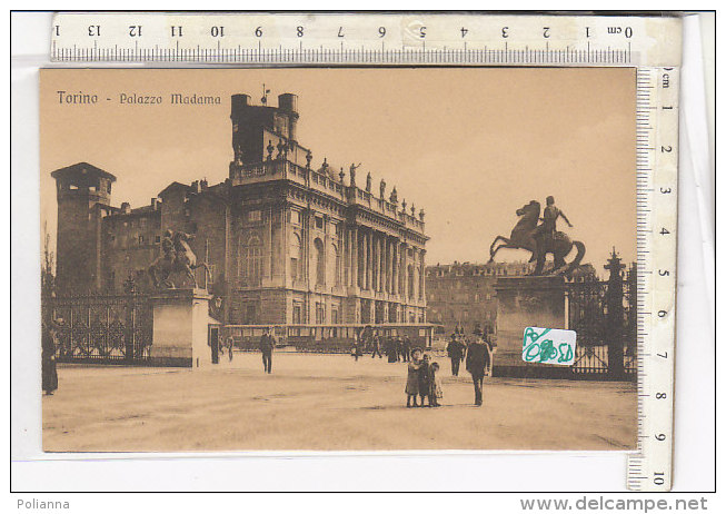 PO0905D# TORINO  - PALAZZO MADAMA - TRAMWAY  No VG - Palazzo Madama