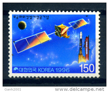 South Korea 1996 Corea Del Sur / Rockets Satellite MNH Astronomía Satélite / Ja26   30-45 - Corée Du Sud