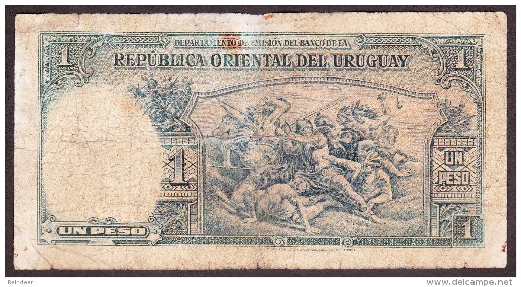 * URUGUAY: 1 Peso (1935) - Uruguay