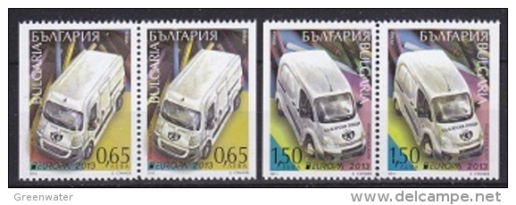 Europa Cept 2013 Bulgaria 2x2v From Booklet ** Mnh (19934) - 2013