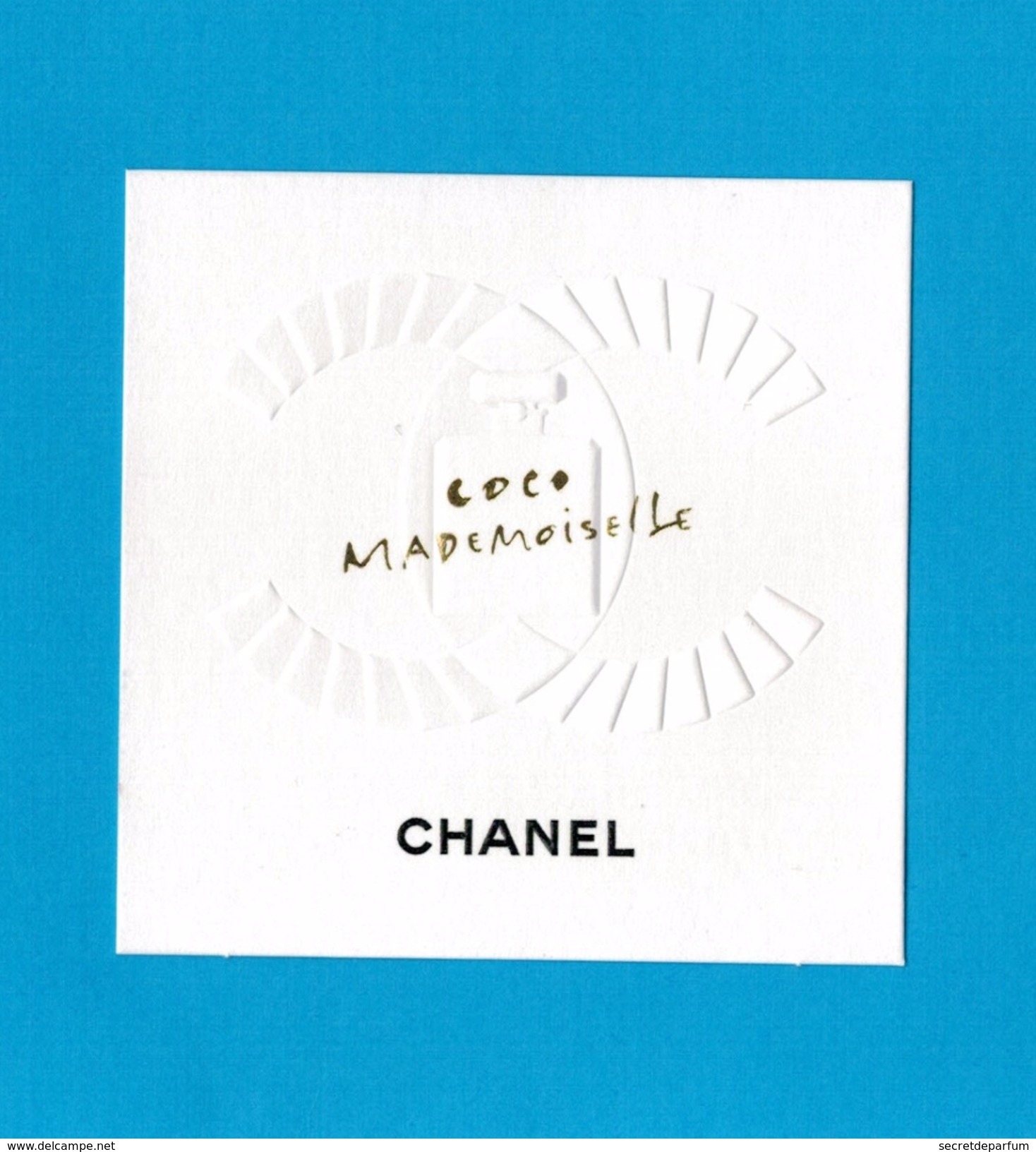 Cartes Parfumées  Carte CHANEL COCO MADEMOISELLE De  Chanel - Modern (from 1961)