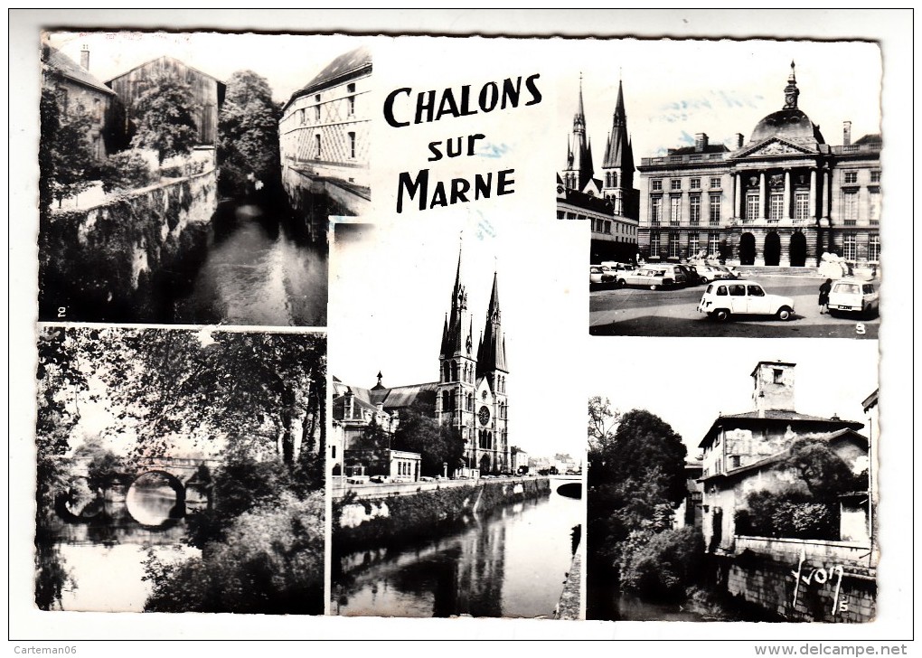 51 - Chalons Sur Marne - Multi-vues - Editeur: Yvon N° 2 - Châlons-sur-Marne