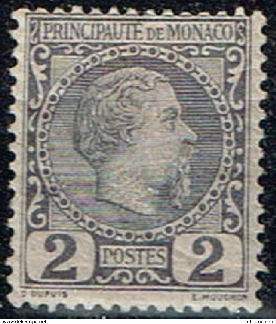 Monaco - 1885 - Y&T N°2, Neuf Avec Trace De Charnière - Neufs