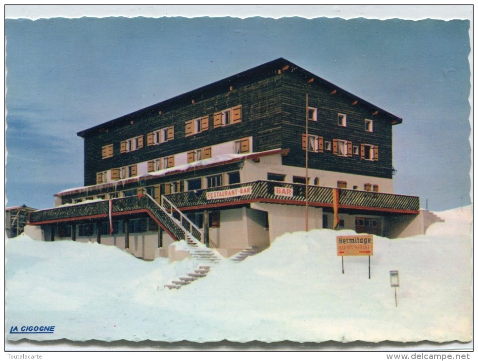 CPSM 38 CHAMROUSSE HOTEL DE L HERMITAGE    Grand Format 15 X 10,5 - Chamrousse