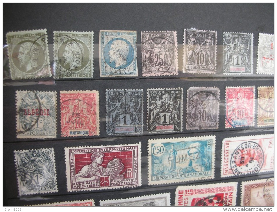 3 à 4000 Timbres  France, Colonies Et Monde Oblitérés Et Quelques Neufs - Lots & Kiloware (mixtures) - Min. 1000 Stamps