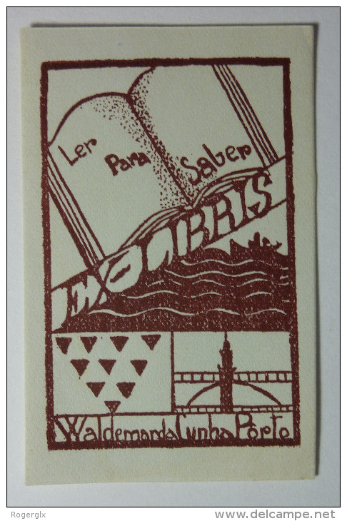 Ex Libris. Waldemar Da Cunha Porto. - Ex-libris