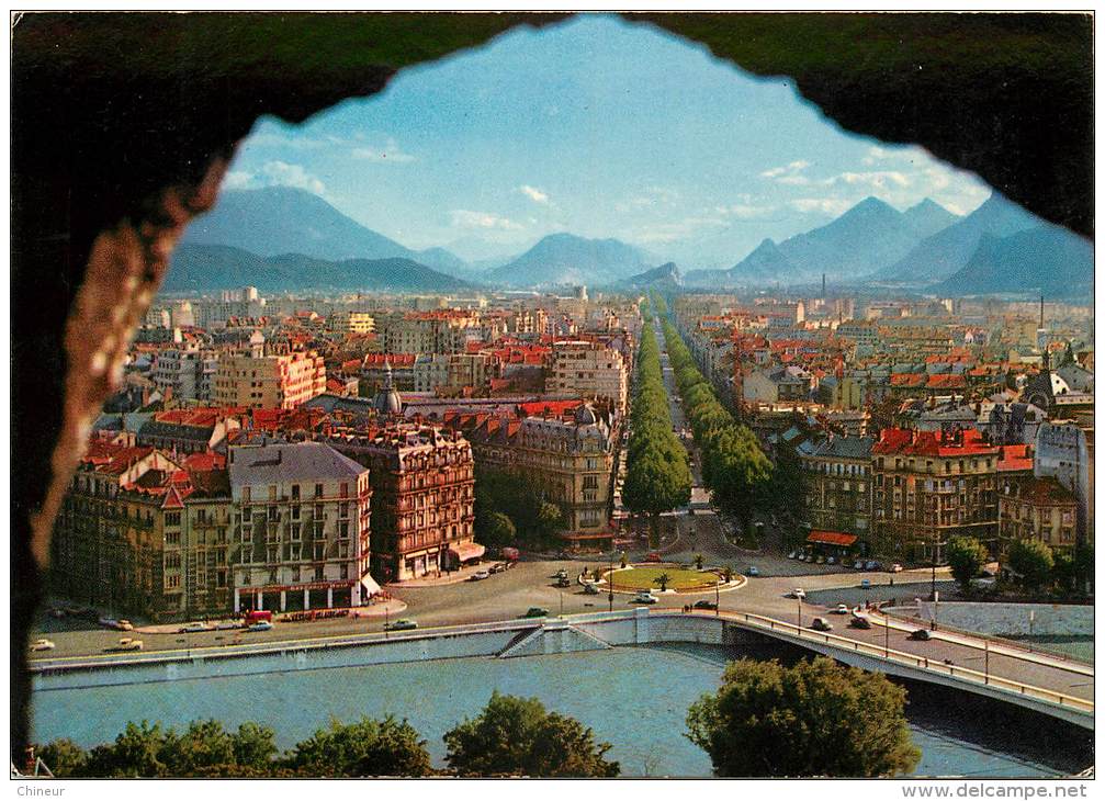 GRENOBLE PLACE DE LA BASTILLE - Grenoble