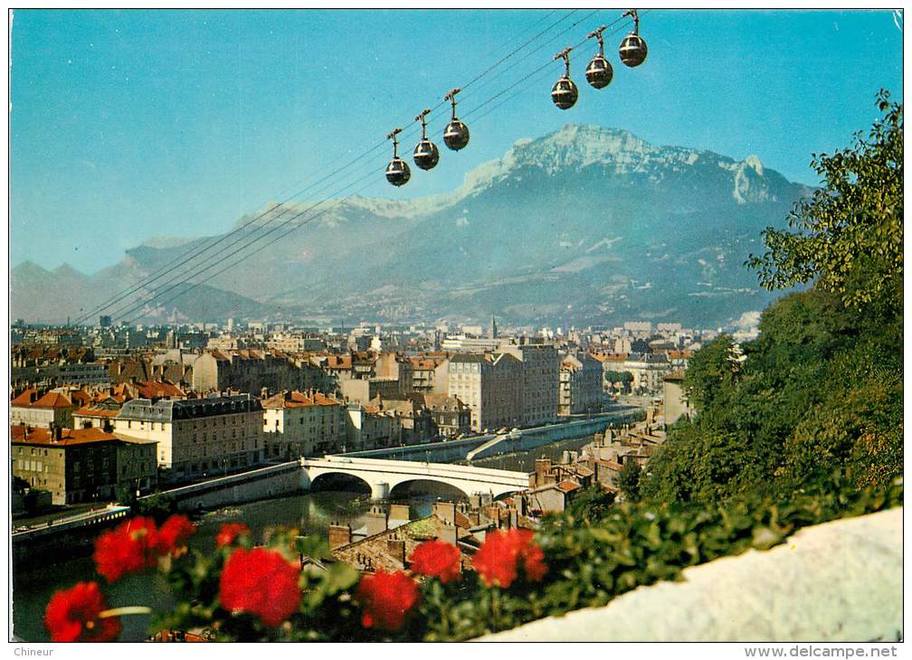 GRENOBLE TELEPHERIQUE DE LA BASTILLE - Grenoble