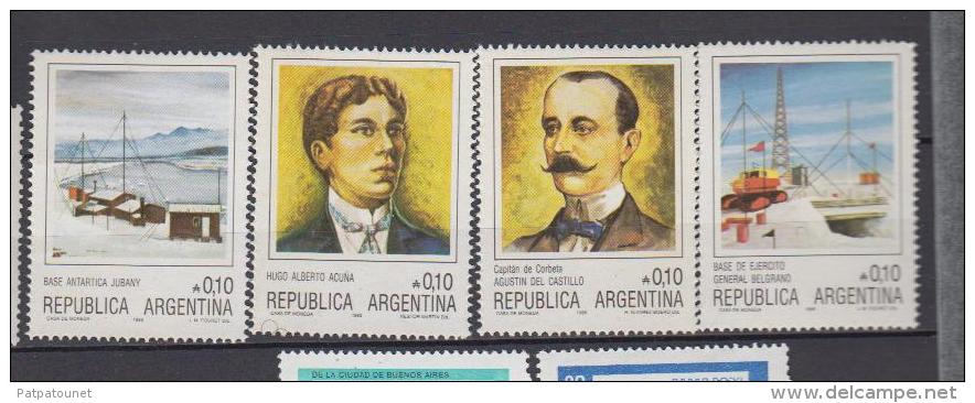 Argentine YV 1352/3; 5; 7 N 1983 Bases Antarctiques - Neufs