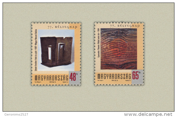 HUNGARY 2004 CULTURE Art STAMPDAY - Fine Set MNH - Ongebruikt