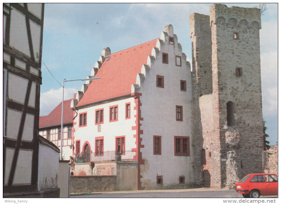 Babenhausen - Burgmannenhaus Mit Dem Breschturm - Babenhausen