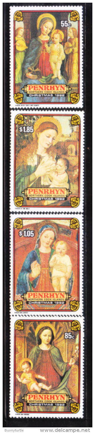 Penrhyn Islands 1992 Christmas MNH - Penrhyn