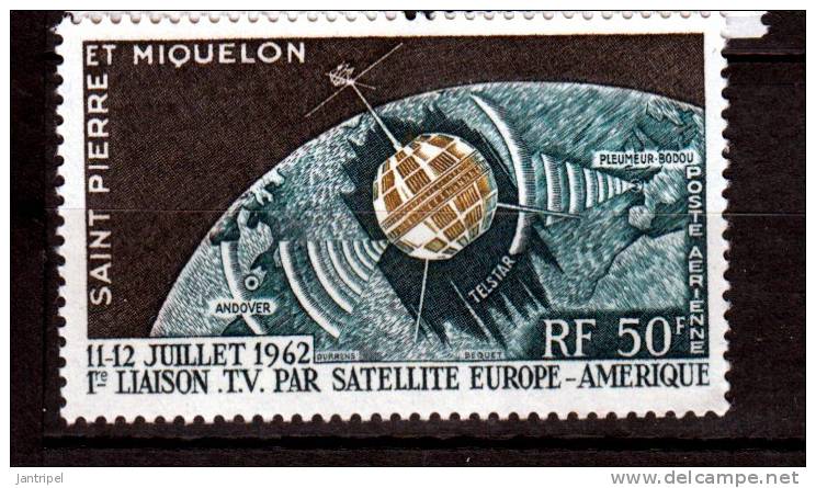 St.PIERRE & MIQUELON   1962   TELSTAR  MNH - Unused Stamps