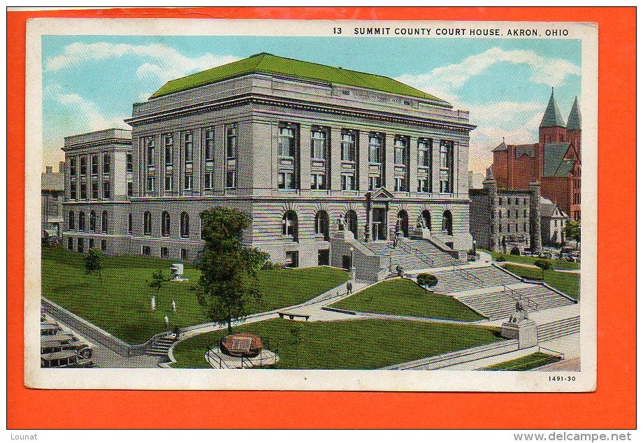 SUMMIT County Court House, AKRON, OHIO - Akron