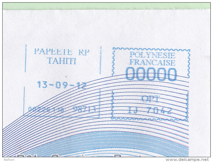 2 Enveloppes Oblitérées De Papeete - Tahiti  - De L´OPT - Officials