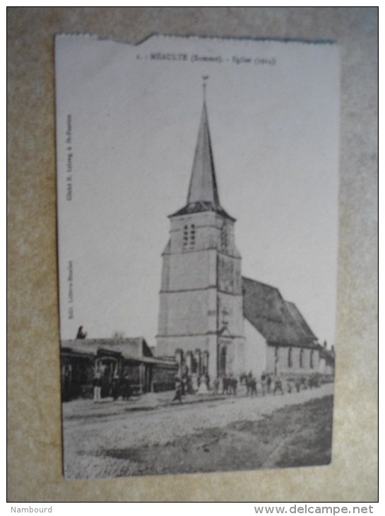Eglise 1914 - Meaulte