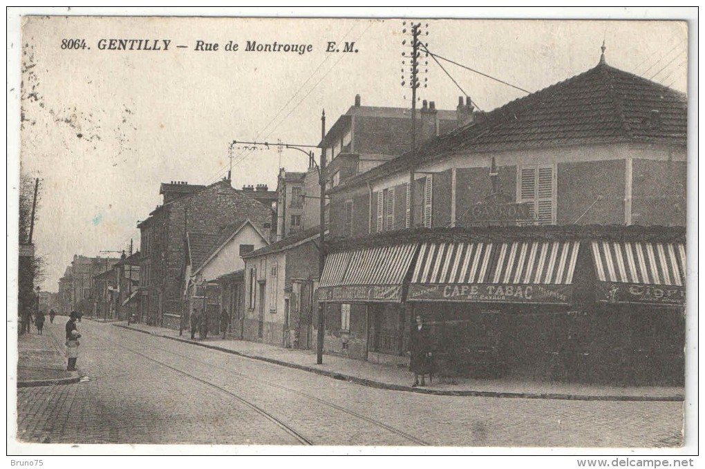 94 - GENTILLY - Rue De Montrouge - EM 8064 - 1939 - Gentilly